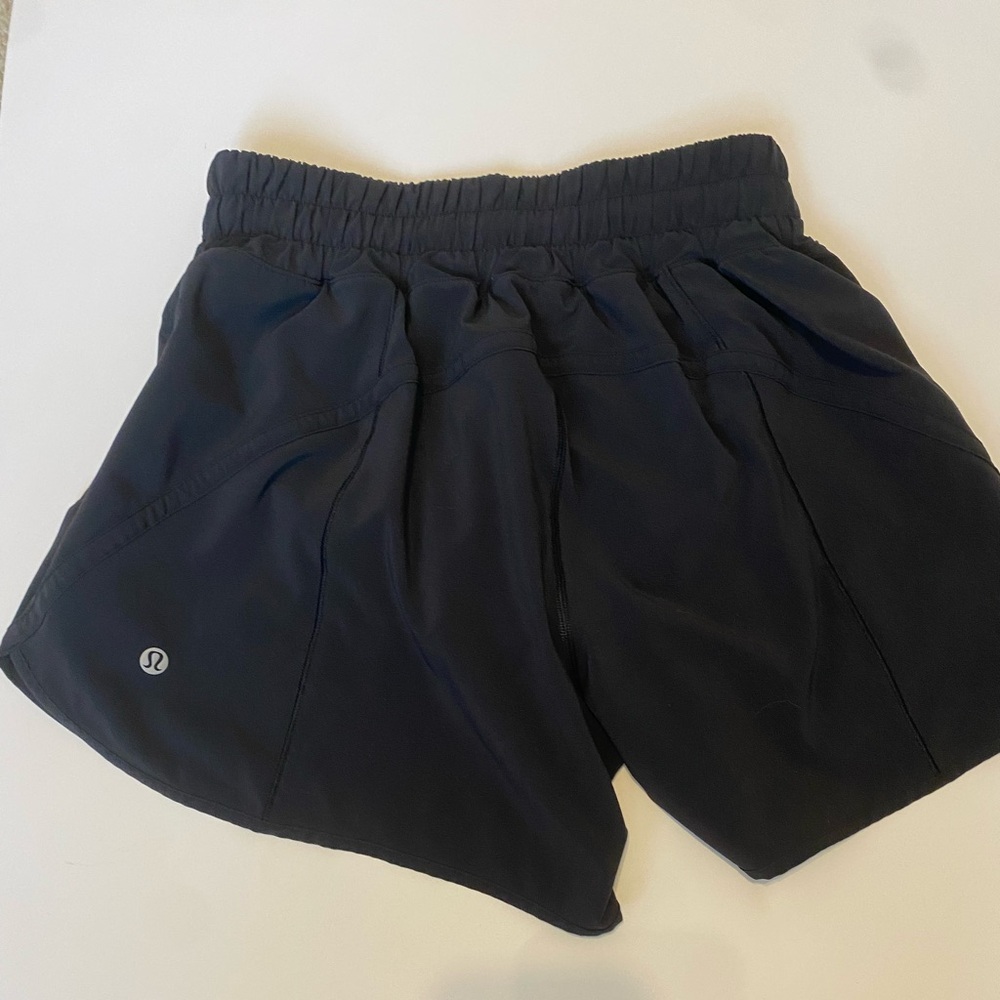 Lululemon 4" Black Athletic Shorts